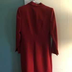 Kasper Red suit jacket and matching skirt